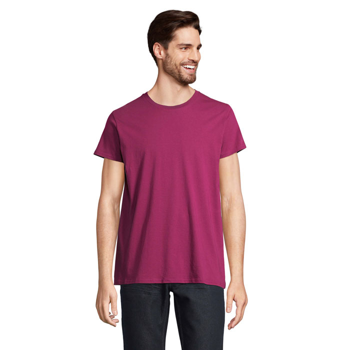 T-shirt personnalisé en coton bio 150g homme Crusader Astral Purple
